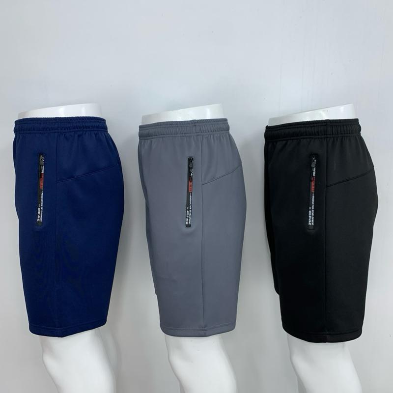  Quần Đùi Nam Combo 3 Chất Vải Thun Poly Co Giãn 4 Chiều 