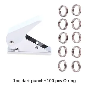 1Set Professional Portable Dart Flight Punch Dart Wing Hole
