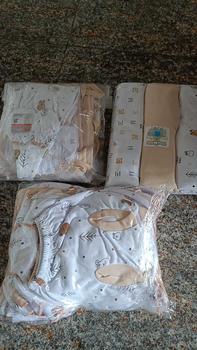 Product Review of 39Pcs Paket Brojol Perlengkapan Lahiran Komplit Baju Celana Bedong Bayi Baru Lahir Usia 0-4 Bulan Baby Gift Set from L**a 0