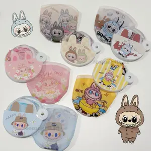 Kipas Bulat Lipat Kipas Tangan Lucu Sovenir Ulang Tahun Unik Kartun KB006