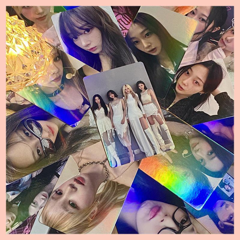 Yarra Photocard Hologram Lomo Foto Card Newjeans Nct Bts Blackpink Boy Band Kpop Korea Isi 50 Pcs 2