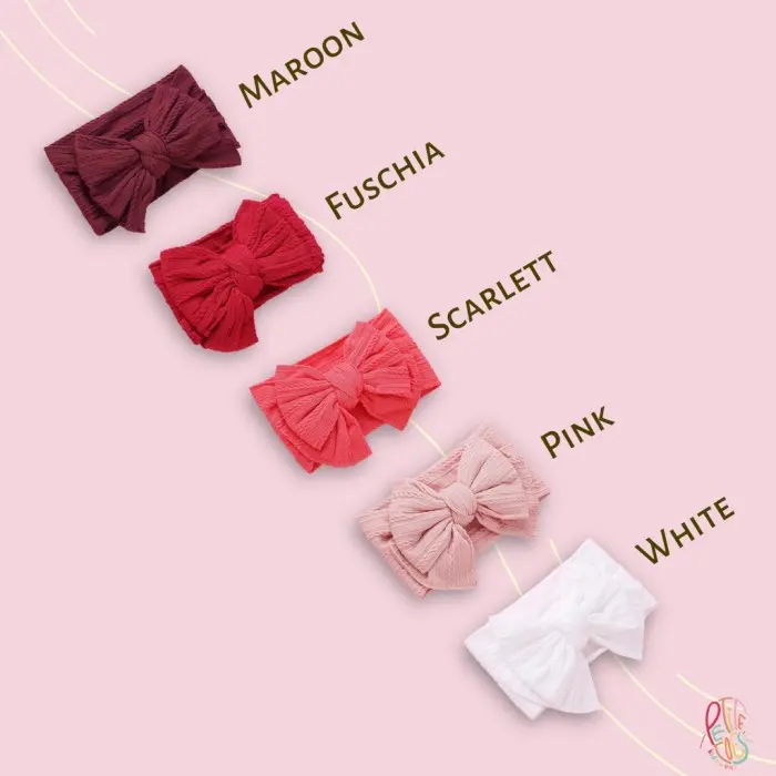 Big Bow Headband | Bando Bayi | Bandana Bayi | Headband Premium 1