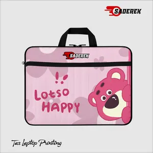 Tas Tenteng Laptop Wanita. Tas Laptop 13/14/15 Inch. Tas Laptop Sleeve Tas laptop Viral. Cover Pelindung Laptop. Tas Notebook. Karakter bukan Kulit
