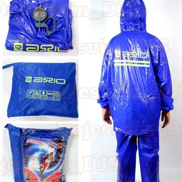 Jas Hujan AXIO Karet Rubber Raincoat 298 ketebalan 0,21mm 289 biker keren