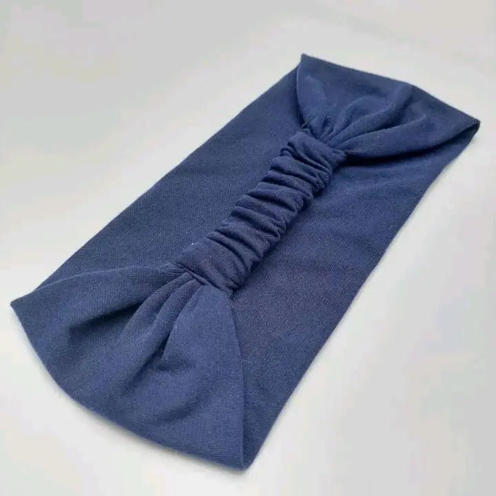 Ciput pita kaos bando karet belakang daleman kerudung anti pusing bandana hijab Dalaman Instan 4