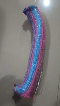 Product Review of 100Pcs Kawat Bulu Mercy Pastel Mix Warna 30cm /Kawat Bulu  Mainan Anak Craft Diy Kerajinan Tangan Pipe Cleaner Beludru untuk Bunga Pipe Cleaner Stem Prakarya Untuk Dekorasi dan Hiasan Import Untuk Pakaian Craft Diy Kerajinan Tangan Pipe Cleaner from i**i 1