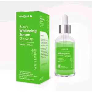 GLUGHAVA- Whitening GlowUp Body Serum Bibit Biang Pemutih 50ML- Whitening Serum GlowUp-  Campuran Cream dan Lotion