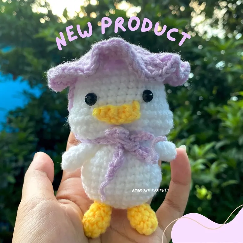 Boneka rajut bebek/ Amigurumi bebek 1
