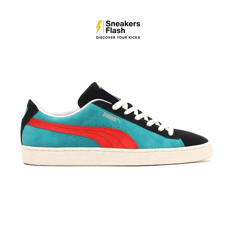 Sepatu Sneakers Pria PUMA SUEDE VTG KAMEN RIDER ATMOS GREEN LAGOON - 39496701 0