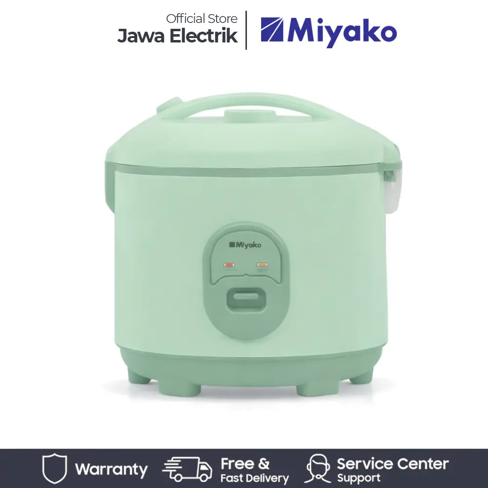 Rice Cooker Miyako MCM-559 SBC Kapasitas 2 Liter (Pot Nano Al Anti Lengket Anti Ngelupas)