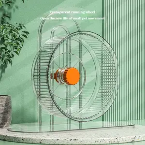 Hamster Running Wheel Widening Bracket Running Wheel Height Adjustment Hamster Bracket Double Bearing Running Wheel Small Pet - B