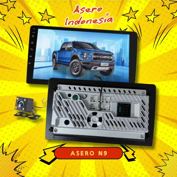 Asero ada kipas pendingin 8GB + 64GB IPS layar head unit mobil android 13 navigasi untuk toyota avanza innova brio sigra ayla calya agya mobilio rush