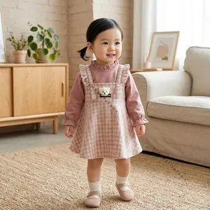 Dress Shin Hye uk Bayi - 3 Tahun / Dres Anak Perempuan Korean Style Import Premium Baju Gaun Baby Girl 3 6 12 18 1 2 3 Month Th