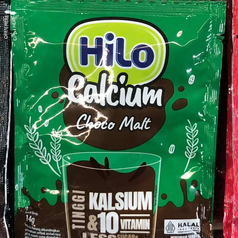 2 RCG Susu HILO Calcium kemasan saset rencengan isi 10 Remaja Cokelat Dairy Milk Peninggi Vanilla Etawa Kedelai Kambing Vanila Coklat Chocolate 5