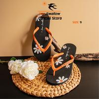 Gambar Paket 6 Pasang Sandal Jepit Karet Wanita Sendal Sun Swallow Aster Motif Bunga dari Sun Swallow Sandals Kota Administrasi Jakarta Utara 4 Tokopedia