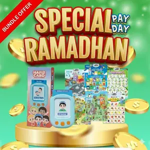 [BUNDLING] Hafiz Card + Hafiz Poster(random) - Learning Machine - Mesin Pembelajaran untuk Anak-anak - Poster Hafiz Suara Edukasi Anak