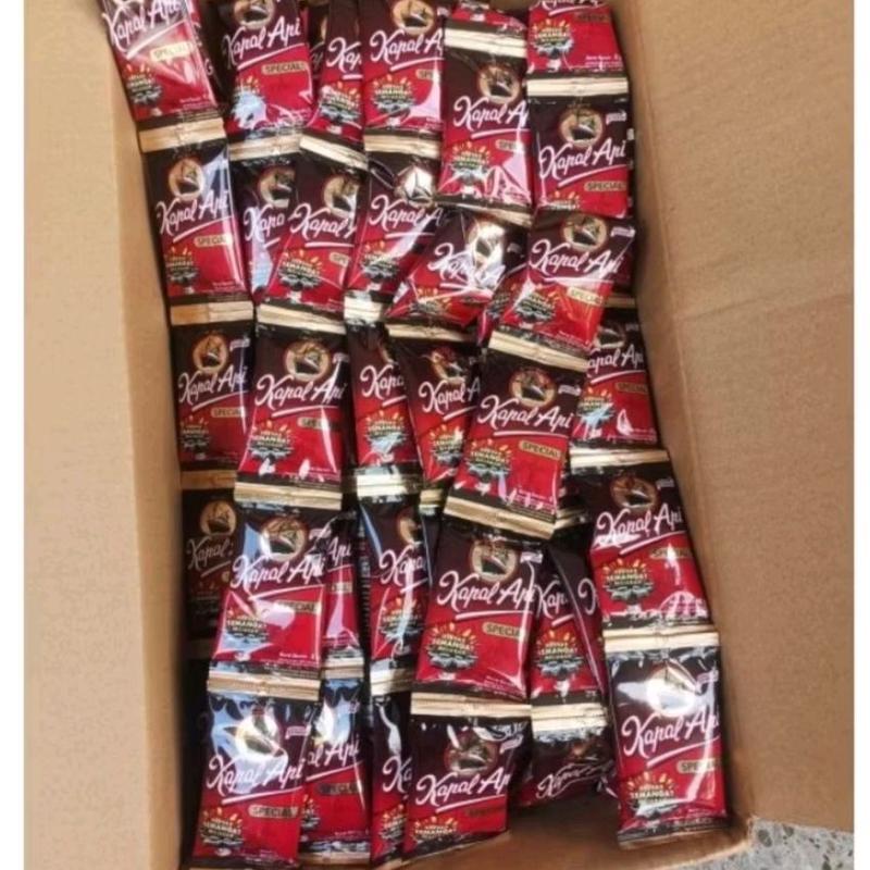 10 Renteng [100 pcs] Kopi Kapal Api Mini. Kopi Tanpa Gula. Coffee ...
