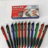Gambar (1 pack)Balpoin c6/Balpoin Faster cetek/balpoin faster c6/balpoin faster/balpoin/pen faster c6/pen faster cetek Biru Stationery dari Dua srikandi shop Kota Administrasi Jakarta Timur 4 Tokopedia