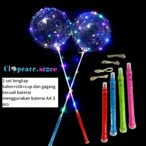 Balon Lampu LED / Balon Transparan