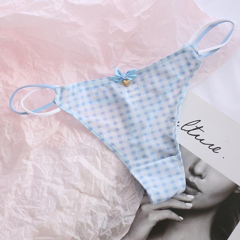 Product Introduction of Sexy Women Thongs Panties Sexy Mesh Transparent Solid Color Low-Rise Seamless Underwear Cute Girls Ladies Mesh T-Back T-String 19