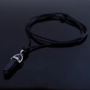 Kalung Pria Wanita Couple Premium Lavisho Aura necklace - Blue Sandstone