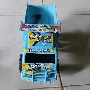 ( TRUK OLENG ) Mainan Anak Cowok Mobil Truk Truck Oleng Lampu Led bisa Nyala / Truk Oleng Plastik Murah Beraneka warna Toys