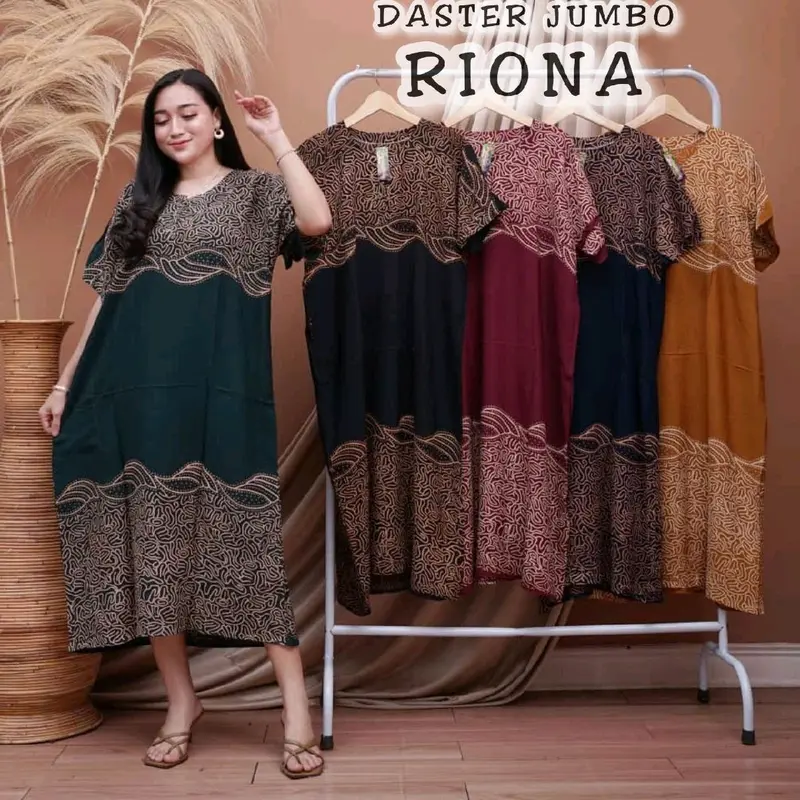 Daster Jumbo Layang Terlaris LD 120 PB 115 Muat BB 70 kg Busui Friendly - Wanita Bumil 1