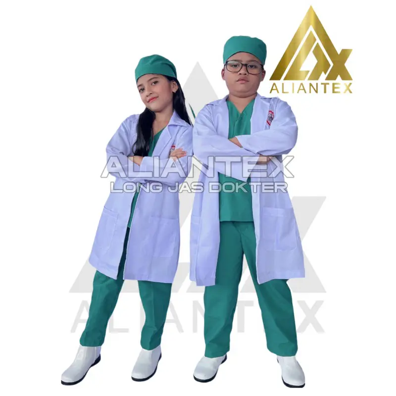 ALIANTEX - Long Jas Dokter Bedah Anak ( Hanya Jas Saja)