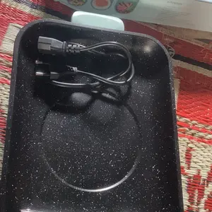 Kafiinmal Panggangan Multifungsi BBQ Elektrik Low Watt 300-600 WATT Panci Listrik Pemanggang Grill Electric Anti lengket Persegi Panjang