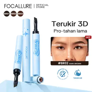 [Official] FOCALLURE Pro-stay No Smudge 3D Eyebrow Pomade Cream 2-In-1