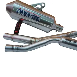 Knalpot Racing Norifumi Rocket 4 Stainless Anti Karat untuk KLX 150 CRF 150 L DTracker Motor Motorcycle
