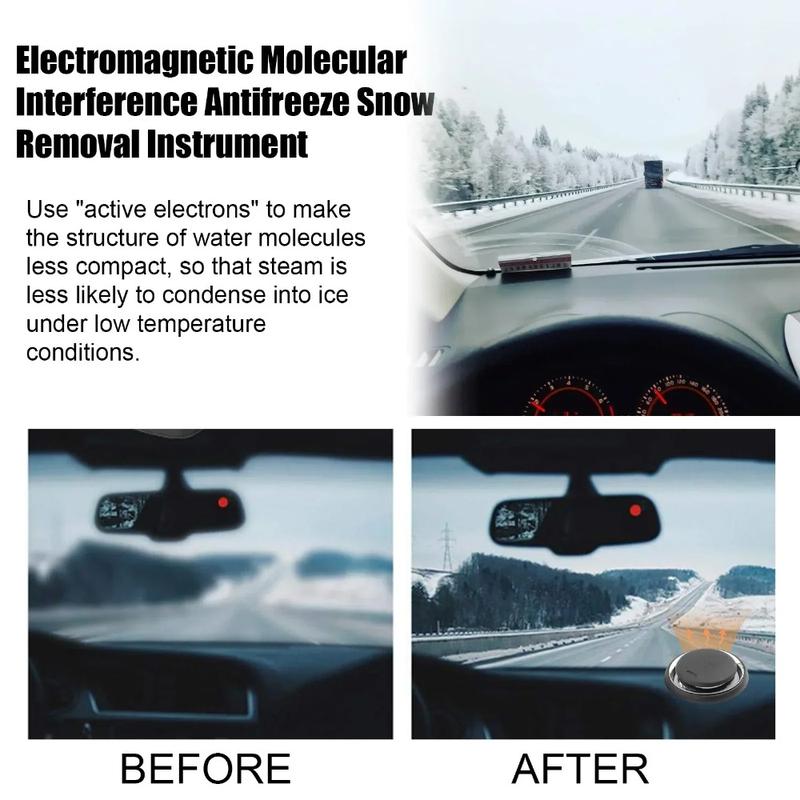 Product Introduction of New Upgraded Electromagnetic Deicer Molecular Interface Snow Remover Air Freshener Car Antifreeze Electromagnetic Ice Melting 25