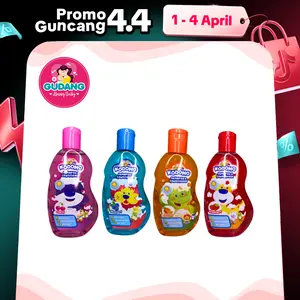 kodomo Shampoo & Conditioner Anak Ukuran 200ml - Shampoo Anak-Anak Dengan Wangi Buah Segar