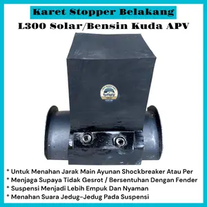 Karet Stopper Stoper Penahan Shock Belakang L300 Kuda APV Bahan Ban Harga 1Pcs
