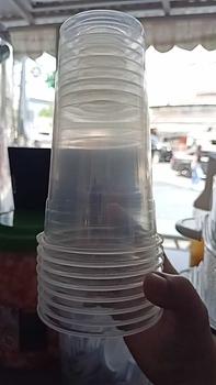 Product Review of [50pcs / 100pcs] Plastic PP Y Cup with Lids SET! (8oz, 12oz, 16oz, 22oz) 95mm for Milktea Plastic Cups from A**j 3