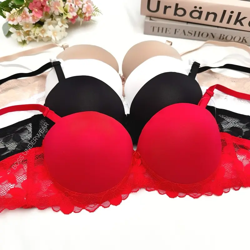 BH Impor busa tebal kawat | Bra kawat busa | BH renda | Pushup bra murah | Bra murah bagus | BH busa sedang polos , Pakaian dalam wanita, fashion wanita 3