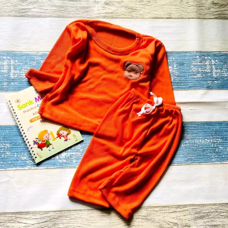 stelan PANJANG /piyama RIB 0-9 bulan 5