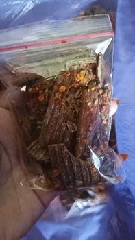 Product Review of kerupuk jengkol pedas daun jeruk isi 1kg Food from j**a 0
