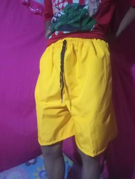 Product Review of 6 PCS Taslan Plain Short for Men 28 to 36 waist up XL size below knee pambahay comfy short for men boy teen adult men from 🫶**a M**🫶 2
