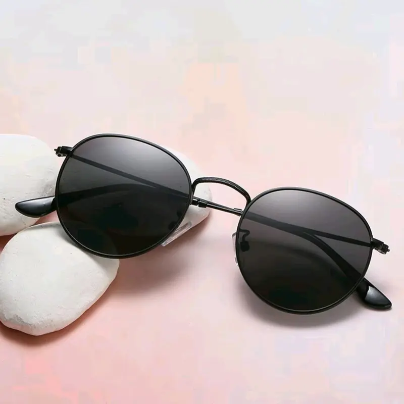 Kacamata Hitam Pria Wanita Korea Fashion Sunglasses Eyewear Stainless Dewasa 2