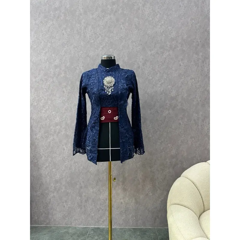 Kebaya Ayu Couple Sarimbit Batik Modern Set Kebaya Kutu Baru Premium Kebaya Kondangan Engagement Couple Lamaran 8