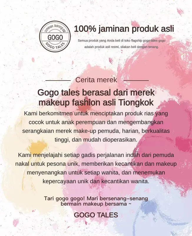 gogo tales AirPods Lipstik Cloud Sense Duplex Lip Glaze Dual Colour Lip Glaze Headphone Lip Glaze GT621 2