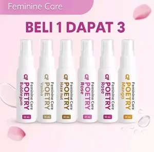 BELI 1 DAPAT 3 Poetry Feminime Care Spray Sweet Aromatic,Mencerahkan&Mengencangkan Area Kewanitaan