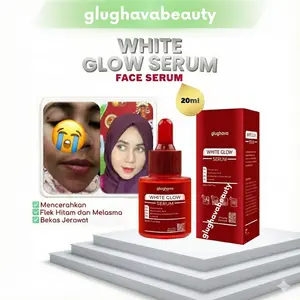 GLUGHAVA White Glow Serum Whitening Darkspot Serum - 20ml