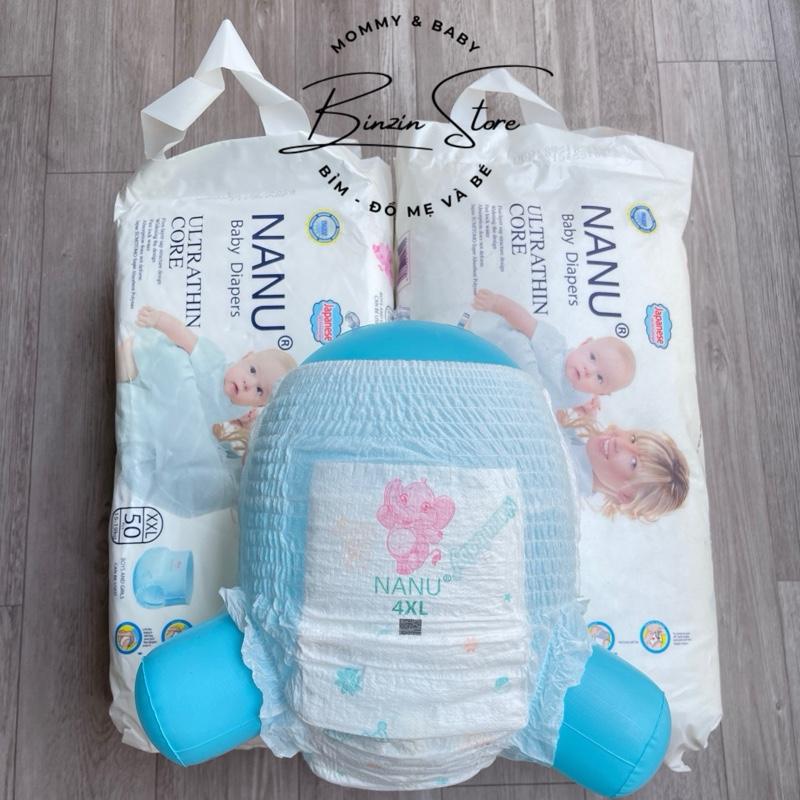 [Combo 2 bịch 100 miếng] Bỉm nanu cho bé 1