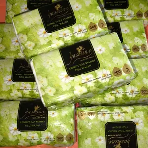 Yasmine Tisu Wajah 10 PACK 360 Lembar 3 Ply Lembut Kuat Aman untuk Kulit Sensitif Tisu Kering Murah Promo Tissue Dapur