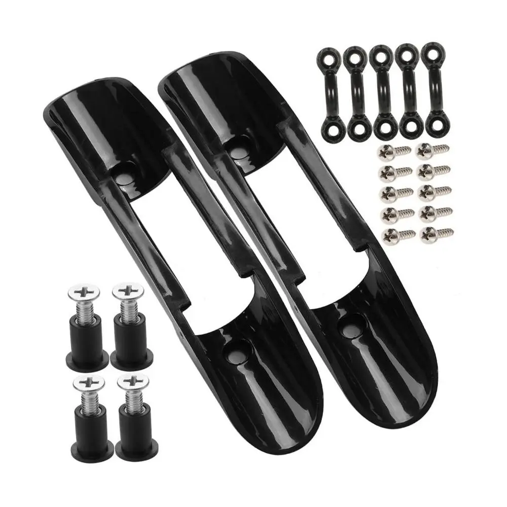 2Pcs Kayak Paddle Holder Clips Canoe Oars Keeper for Surfboard Canoeing