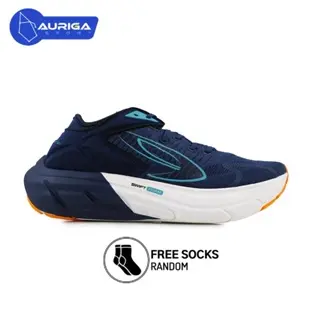 Sepatu Lari 910 HIROSHI - BIRU-TUA/TOSCA/JINGGA