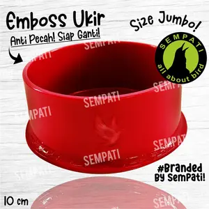 SEMPATI Cepuk Ukir Merpati Wadah Tempat Makan Minum Burung Merpati Lomba