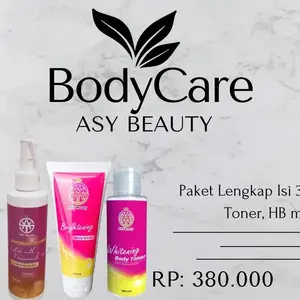 HB lengkap isi 3 Toner, Hb malam, Bodylotion